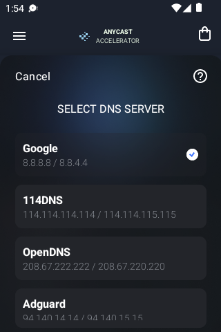 anycast公网加速下载android下载效果预览图